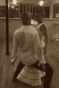 Bridal waltzing, lou and EB style