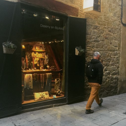 Streets of Barcelona's gothic quarter