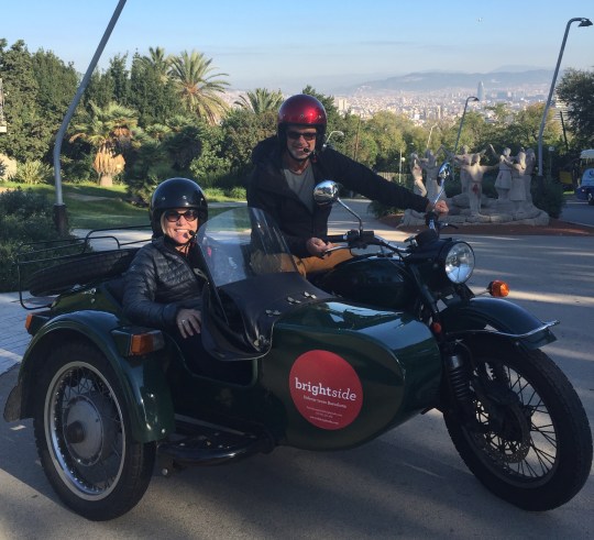 Brightside Sidecar Tour of Barcelona